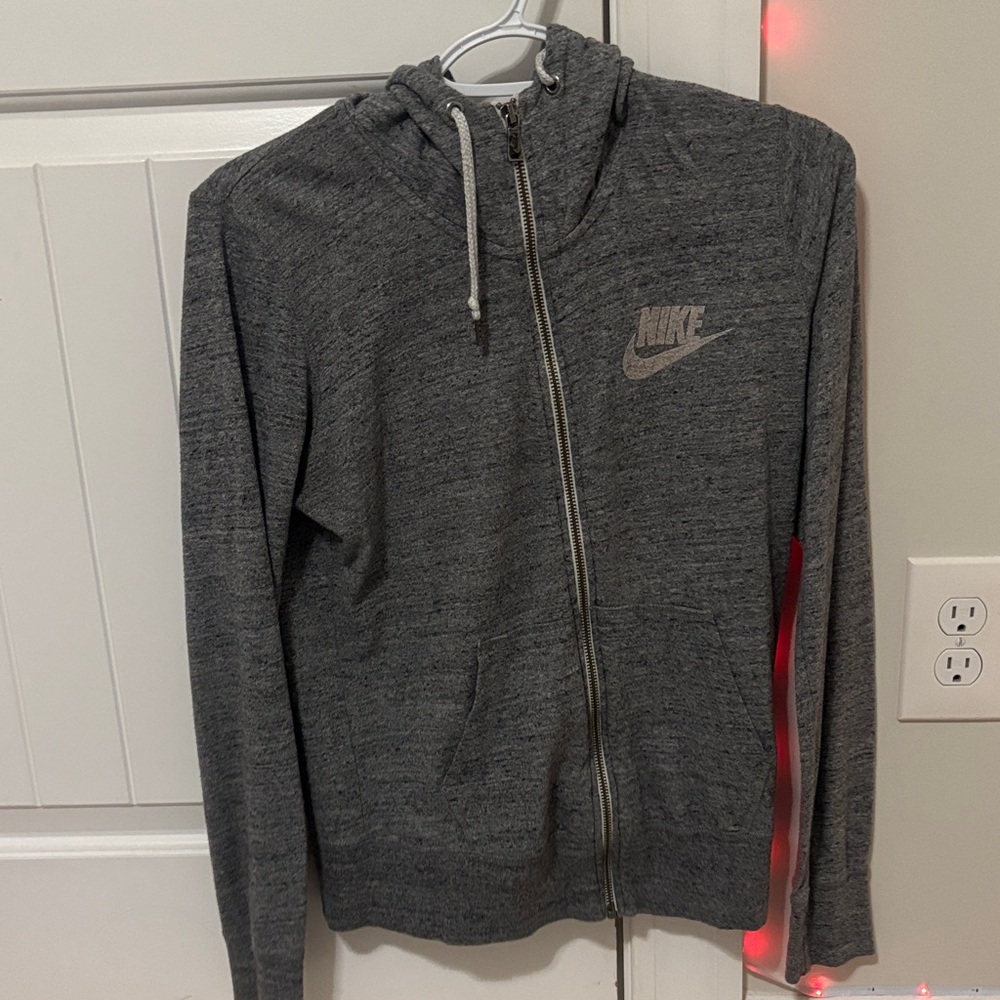 Nike Charcoal Full-Zip Hoodie